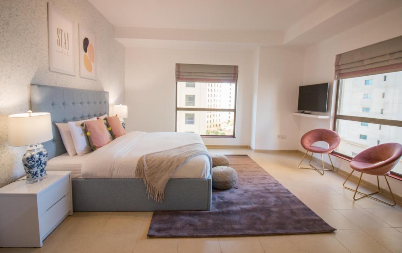 Apartamento Premium 3Br! Partial Sea-View - Amwaj Dubái Exterior foto
