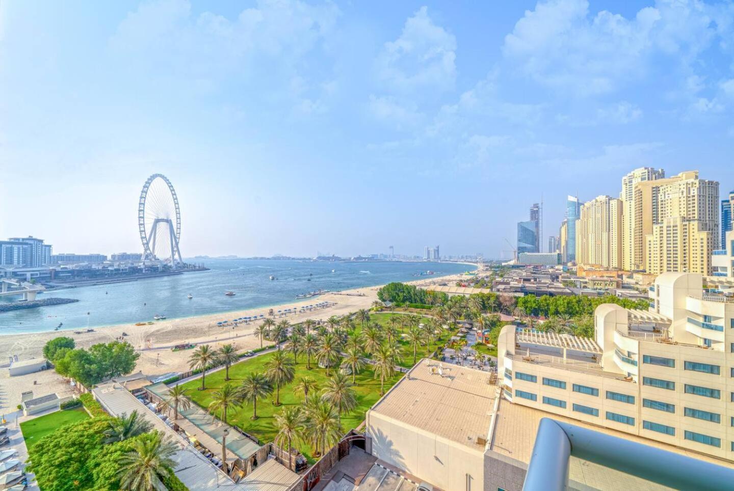 Apartamento Premium 3Br! Partial Sea-View - Amwaj Dubái Exterior foto